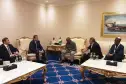 عرقاب يتحادث بالدوحة مع وزير الدولة للموارد البترولية المكلف بالغاز في نيجيريا