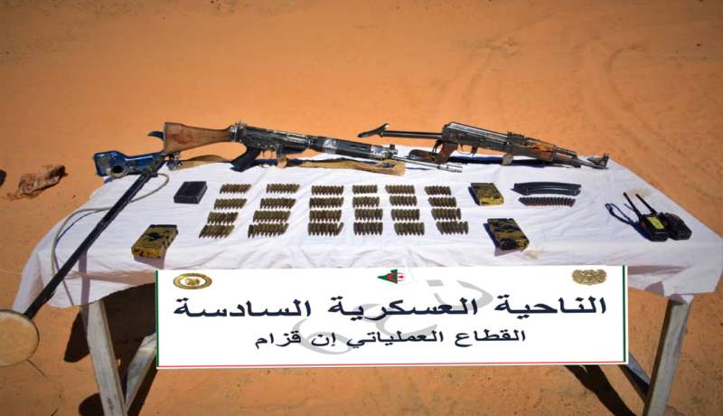 توقيف 7 عناصر دعم للجماعات الإرهابية واسترجاع كمية من الذخيرة