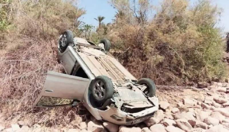 المسيلة.. وفاة شخص في انحراف وانقلاب سيارة بعين الملح