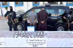 شرطة البويرة تطيح بشخصين وتحجز 12 ألف قرص مهلوس