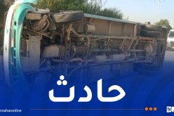 5 ضحايا في حادث حافلة بالبويرة