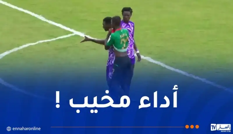 المولودية متأخرة في شوطها الأول من لقائها الإفريقي