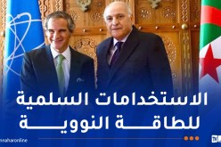 عطاف يستقبل المدير العام للوكالة الدولية للطاقة الذرية