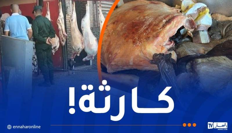 حجز كمية معتبرة من لحوم الأغنام غير صالحة للإستهلاك بوهران