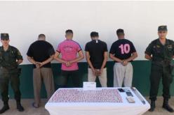 درك النجمة يطيح بـ 4 مروجين ويحجز 1196 قرصًا “صاروخ” بوهران