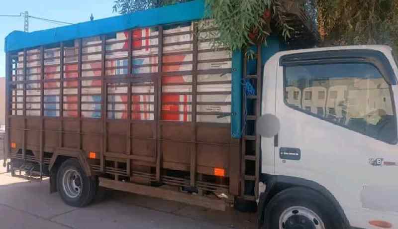 الوادي: أمن الرقيبة يحجز أزيد من 79 ألف علبة سجائر مهربة