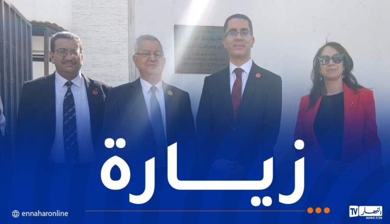 رئيس مجلس الأمة يؤدي زيارة مجاملة لمقر سفارة الجزائر بأنغولا