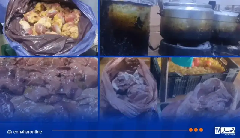 أم البواقي.. حجز واتلاف 135.65 كغ من اللحوم الحمراء و البيضاء والاحشاء فاسدة