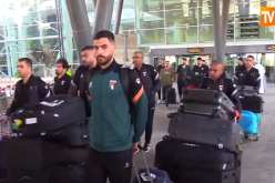 منتخب فلسطين يحل بالجزائر تحسبا لمواجهة محليي الخضر