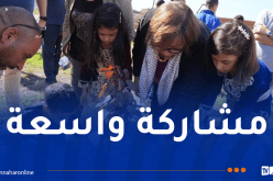 وزيرة التكوين تُشرف على حملة للتشجير بمركز “بلقاسم حساين”