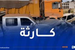 شاحنة تصطدم بـ14 سيارة في قالمة.. 13 ضحية