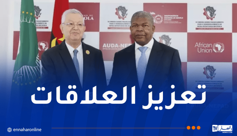 ناصري يُستقبل من قبل الرئيس الأنغولي