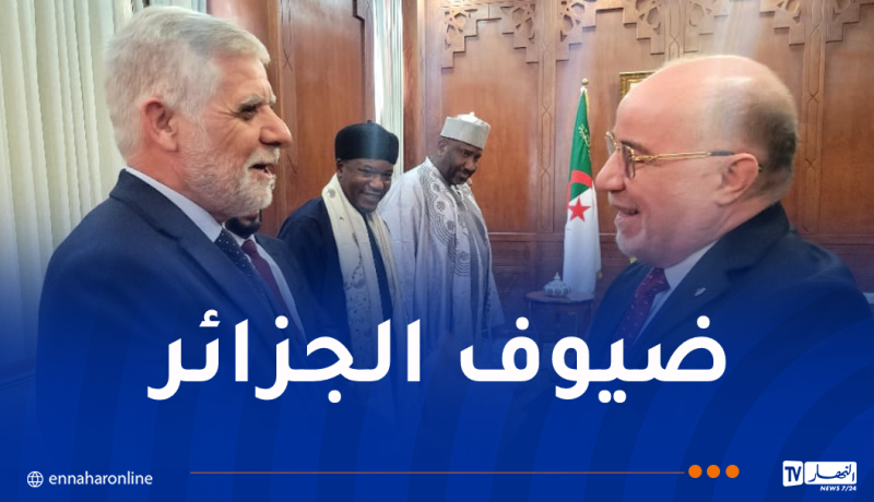 بلمهدي يستقبل ثلةً من العلماء والمشايخ من مختلف الدول