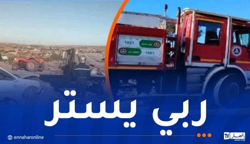 إصابة 6 أشخاص إثر حادث مرور في مستغانم