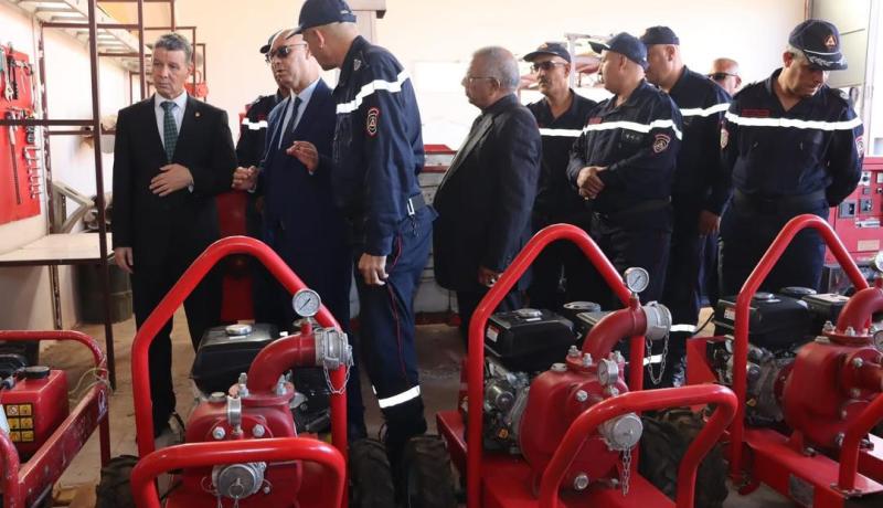 المدير العام للحماية المدنية في زيارة إلى ولايتي بني عباس وبشار