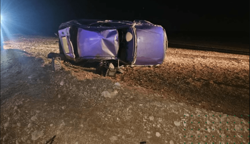 وفاة شخصين في انقلاب سيارة بإليزي