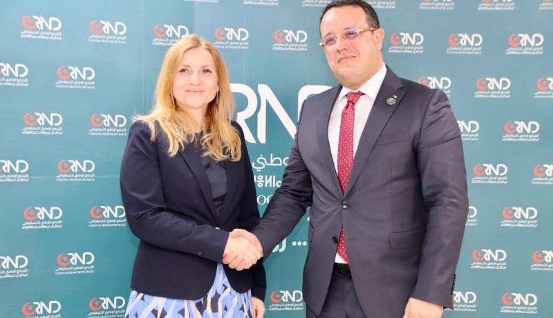 بودن يستقبل سفيرة سلوفينيا كرامبورغر منداك