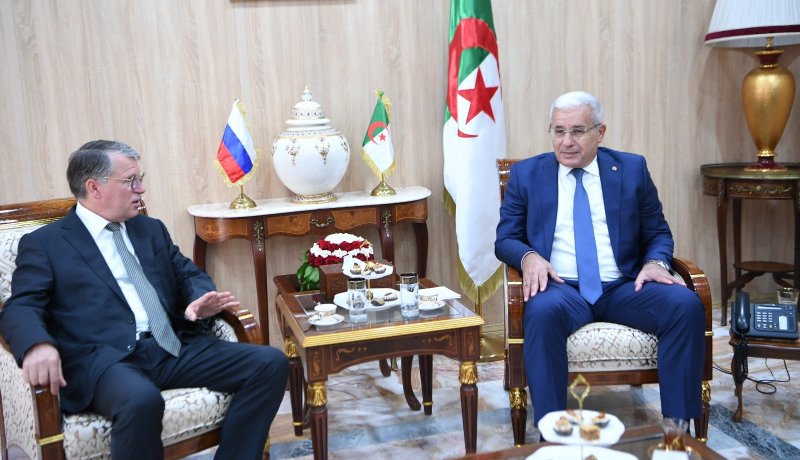 بوغالي يستقبل سفير فيدرالية روسيا لدى الجزائر