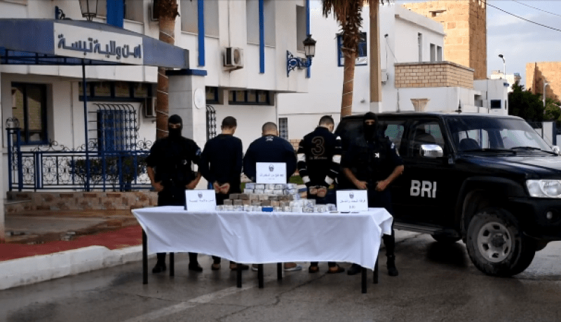 تبسة.. شل نشاط شبكة اجرامية وضبط 40 كلغ من الكيف