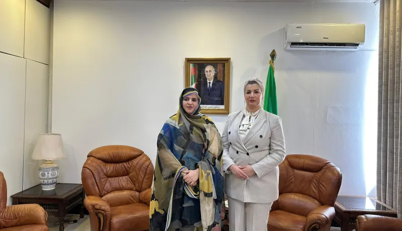مولوجي تستقبل وزيرة التنمية الاجتماعية للجمهورية الإسلامية الموريتانية