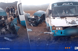 باتنة.. 5 جرحى في اصطدام بين سيارة وحافلة لنقل المسافرين بوادي الشعبة