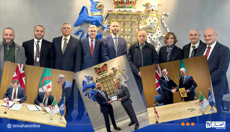 توقيع مذكرة تفاهم بين الجزائر و بريطانيا في مجال فحص البصمات الإلكترونية