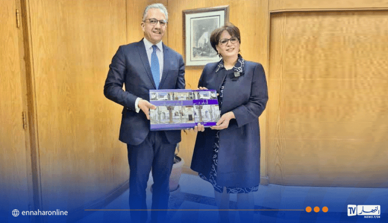 بن دودة تبحث مع المدير العام لليونيسكو حماية المعالم الأثرية والثقافية