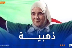 زهرة ططار تهدي الجزائر ذهبية رمي المطرقة في ألعاب التضامن الإسلامي