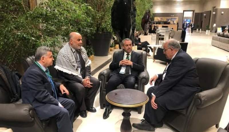 سعداوي يجري محادثات مع رئيس اللجنة الوطنية الفلسطينية للتربية والثقافة