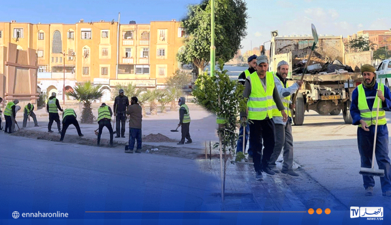 حملة كبرى لنظافة مدينة الأغواط .. خطوة نحو استعادة مجدها البيئي