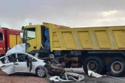 المدية.. قتيلان و3 جرحى في اصطدام بين سيارة وشاحنة بعين بوسيف