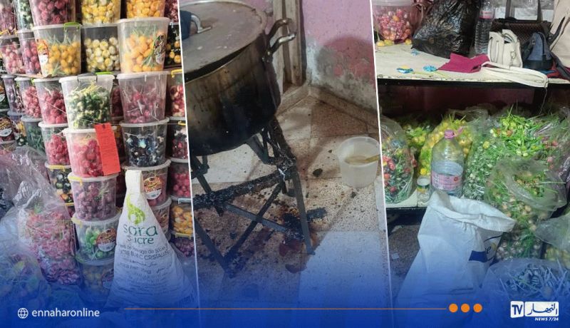 قسنطينة.. حجز 2.3 طن من الحلوى الفاسدة بالخروب