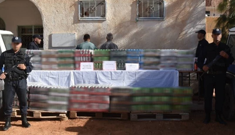 غرداية.. أمن دائرة القرارة يحجز 10272 وحدة من المشروبات الكحولية