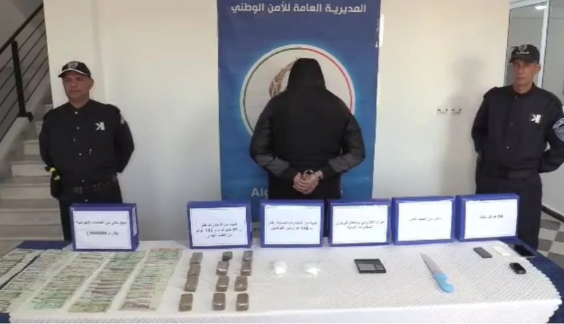 عنابة.. توقيف مروّج وحجز قنب هندي وكوكايين ببرحال 