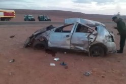 تيميمون.. 4 جرحى في انحراف وانقلاب سيارة في تينركوك