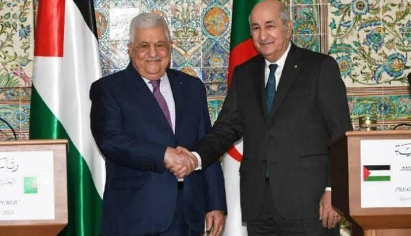 محمود عباس يهنئ رئيس الجمهورية بمناسبة الذكرى الـ71 لاندلاع ثورة نوفمبر المجيدة