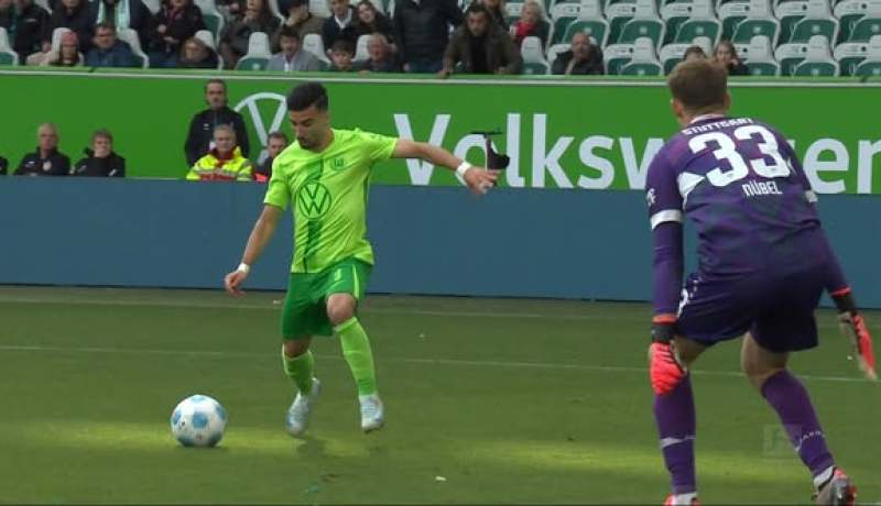 عمورة يواصل التألق ويسجل ثنائية أمام هوفنهايم