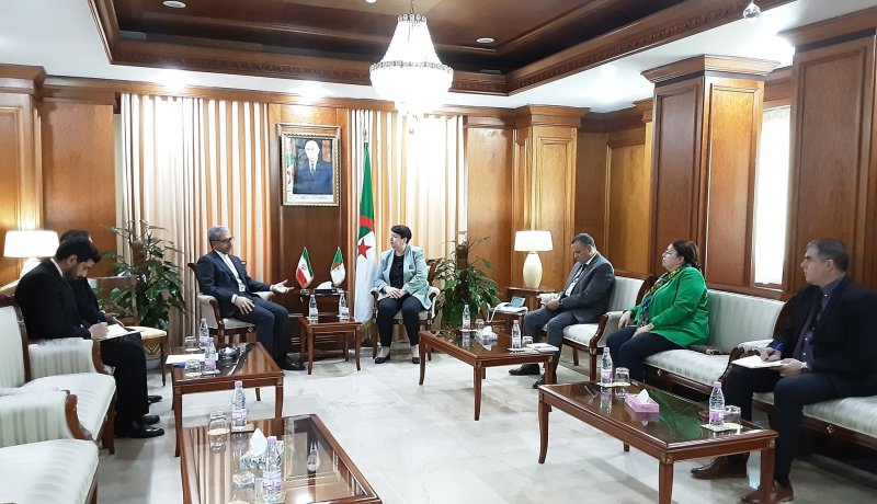 طافر تبحث مع سفير إيران تعزيز التعاون والاستثمار المشترك في القطاع المنجمي