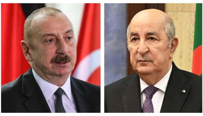 ذكرى اندلاع الثورة.. الرئيس تبون يتلقى التهاني من نظيره الأذربيجاني