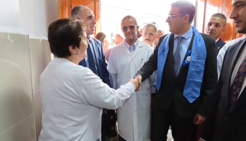 وزير الصحة يتفقد وحدة القسطرة بمستشفى فرانتز فانون وعيادة متعددة الخدمات بالبليدة