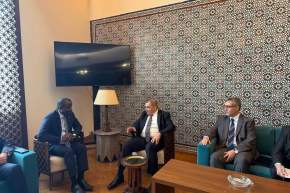 وزير العدل يبحث مع نظيره الموريتاني تعزيز التعاون القانوني والقضائي