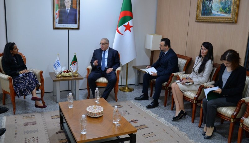 محادثات جزائرية–أممية لتعزيز الجهود الإنسانية لصالح اللاجئين الصحراويين