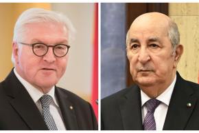 رئيس الجمهورية يتلقى مكالمة هاتفية من نظيره الألماني وهذا مضمونها 