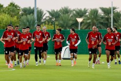 بالصور.. “الخُضر” يواصلون تحضيراتهم للمباراة الودية أمام السعودية 