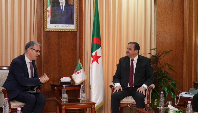 عرقاب يستقبل وفدا عن صندوق النقد الدولي