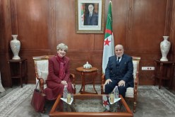  بلمهدي يستقبل السفيرة الأمريكية بالجزائر 