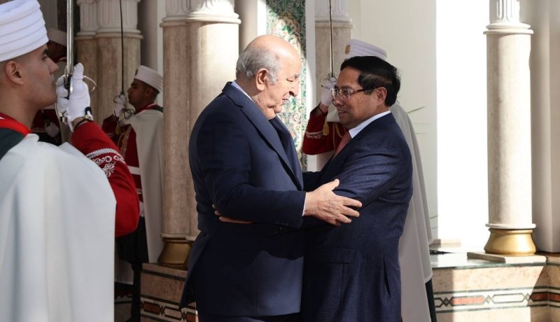 رئيس الجمهورية يستقبل الوزير الأوّل الفيتنامي