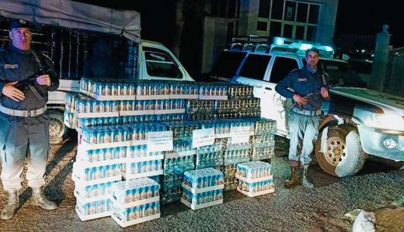 حجز 1.680 قارورة خمر بالسوقر