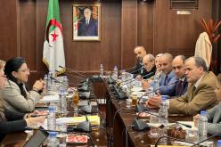 رزيق وعبد اللطيف يدرسان تعزيز التكامل بين التجارة الداخلية والخارجية