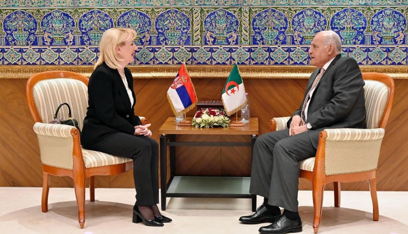 سفيرة صربيا تؤدي زيارة وداع لعطاف